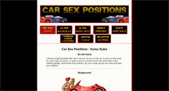 Desktop Screenshot of car-sex-positions.com